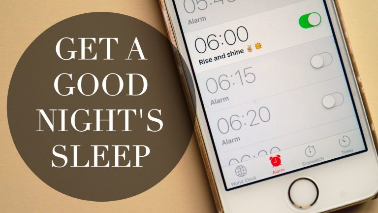 Sleeping Habits – How You Can Get Better Nights Sleep
